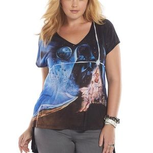 Rock & Republic Plus Size Star Wars Tee Sz. 0X